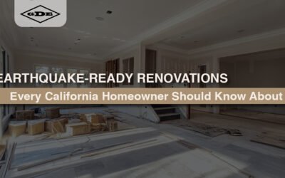 Earthquake-Ready Renovations Every California Homeowner Should Know About