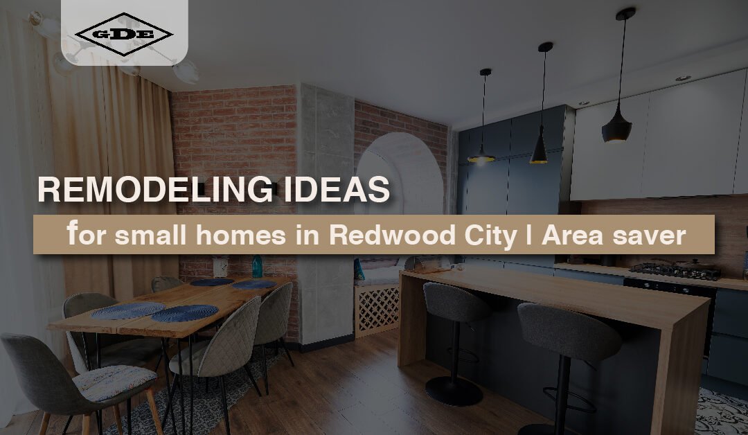 space-saving living room design Redwood City